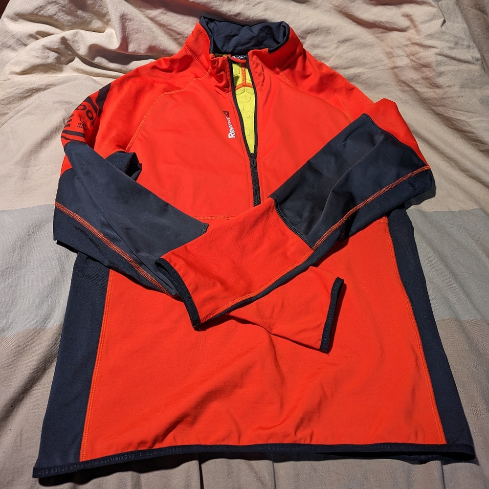 Reebok Quarter Zip Workout Shirt